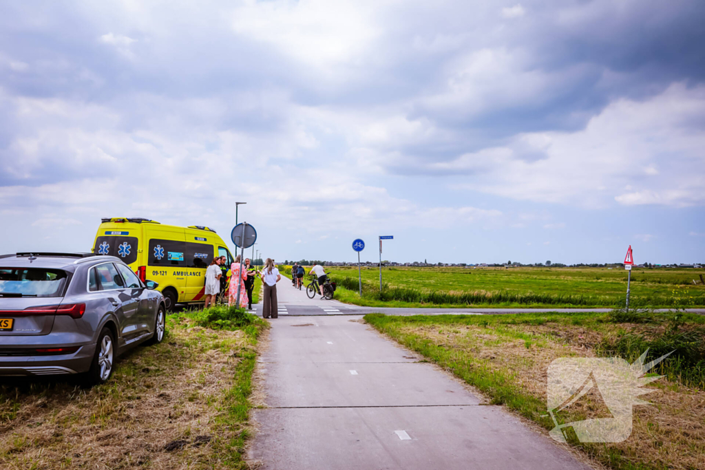 E-bike gaat onderuit en raakt gewond