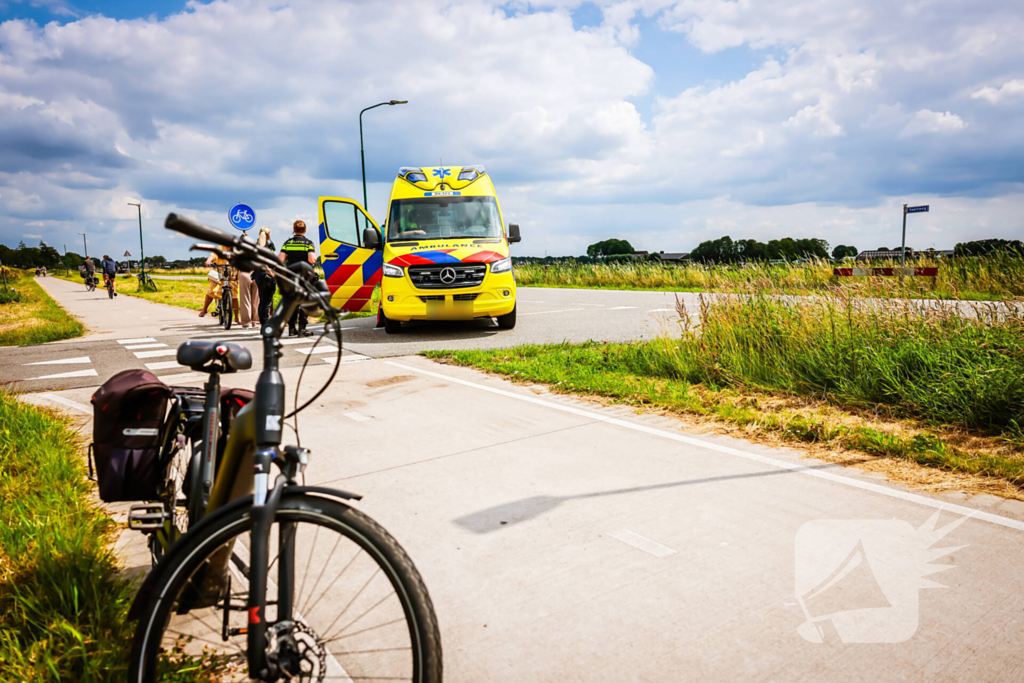 E-bike gaat onderuit en raakt gewond