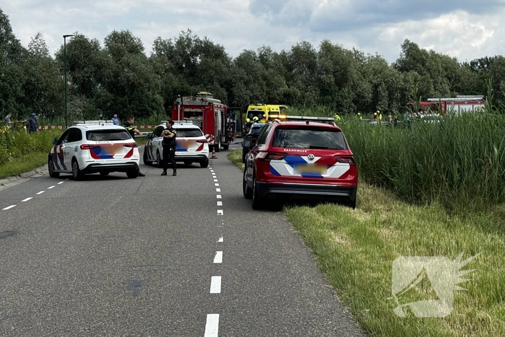 Meerdere gewonden na frontale botsing