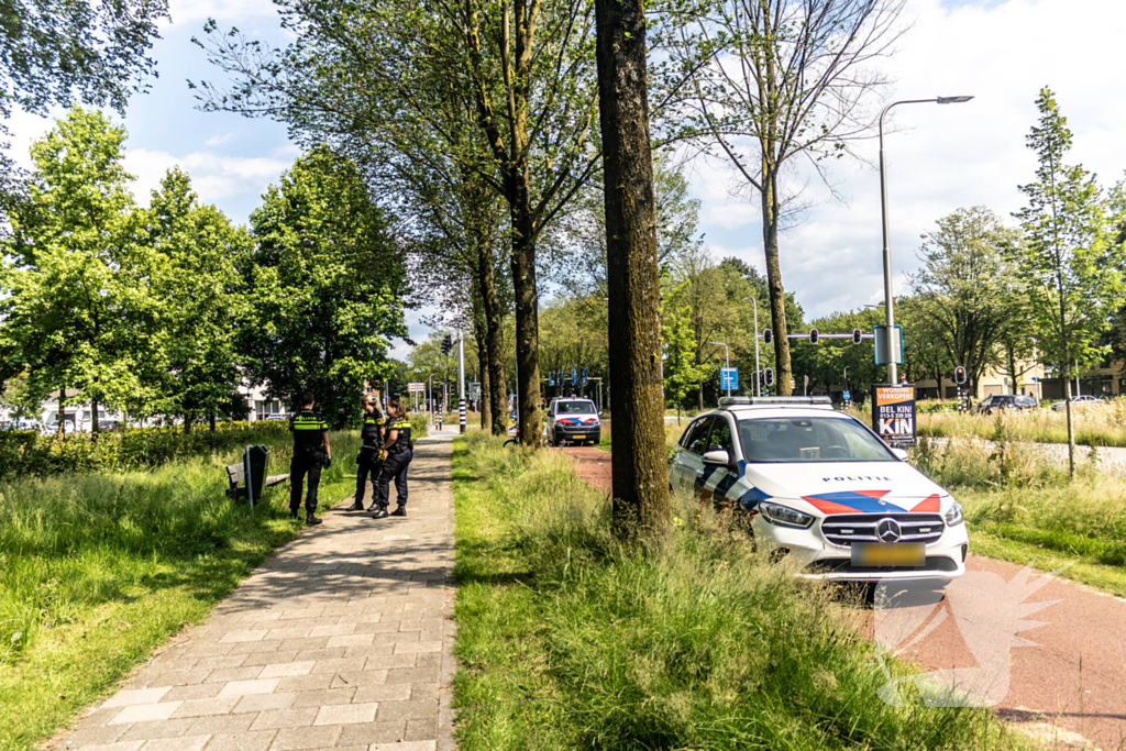 Hond achtergelaten na geweldsincident