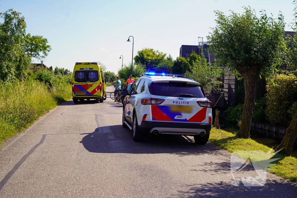 Fietser gewond bij botsing met automobilist