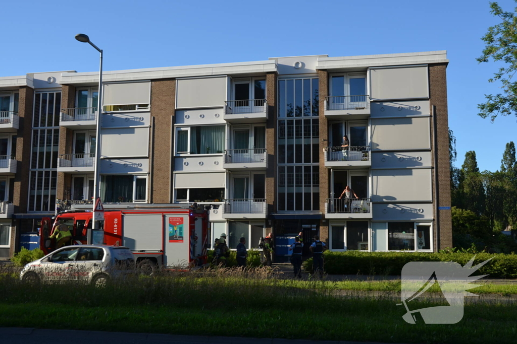 Brandstichting in onderwoning