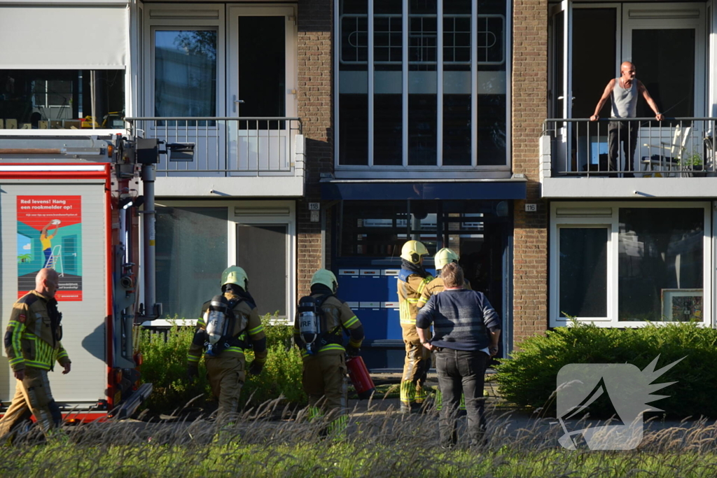 Brandstichting in onderwoning