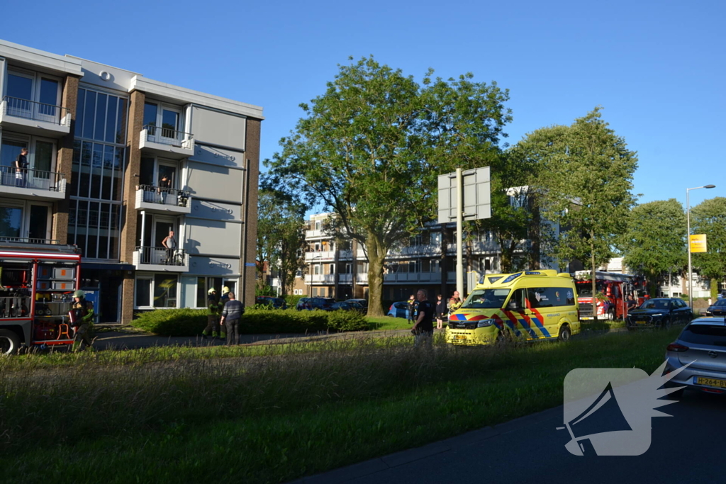 Brandstichting in onderwoning