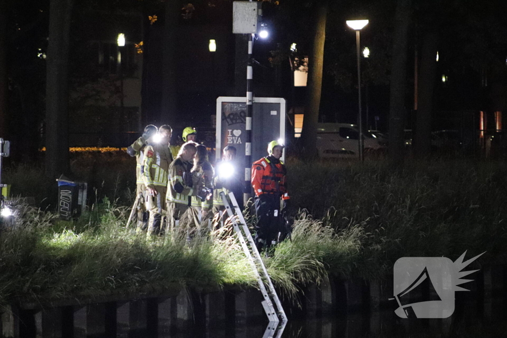 Zoekactie naar mogelijk persoon te water