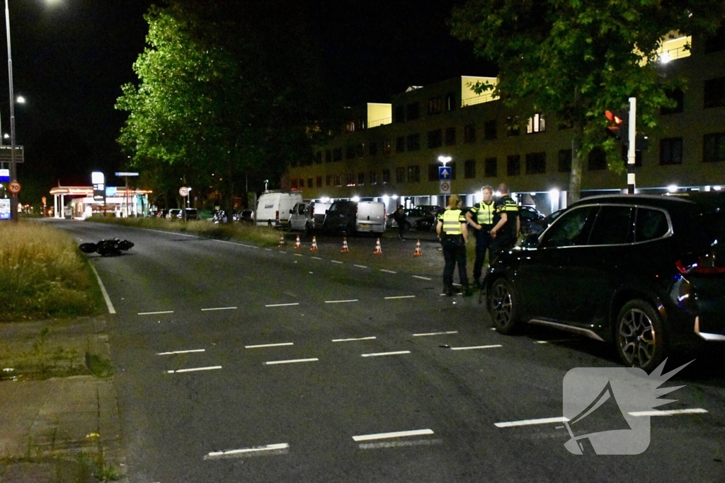 Motorrijder zwaargewond na ongeval met auto