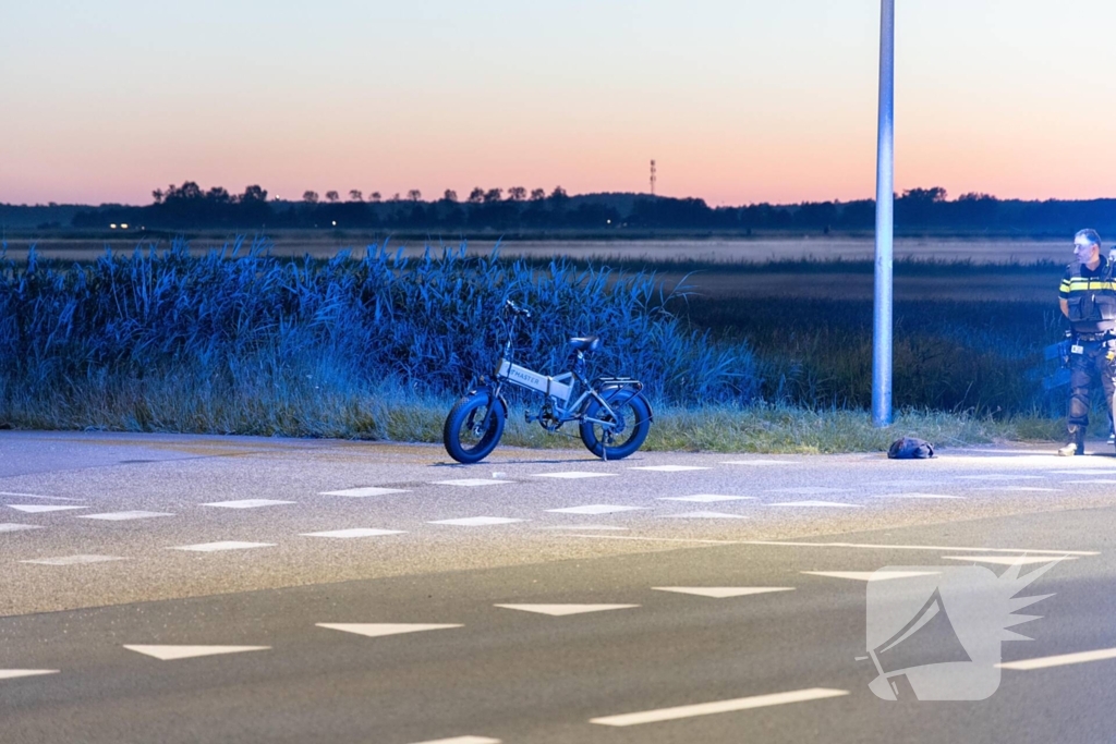 Traumahelikopter ingezet bij ongeval met elektrische vouwfiets