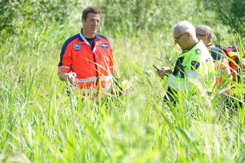 Traumahelikopter landt voor noodsituatie in Donckse velden