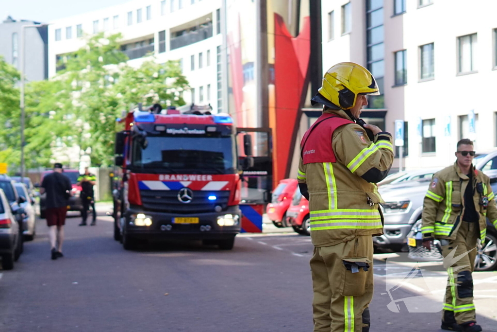 Uitslaande brand in keuken