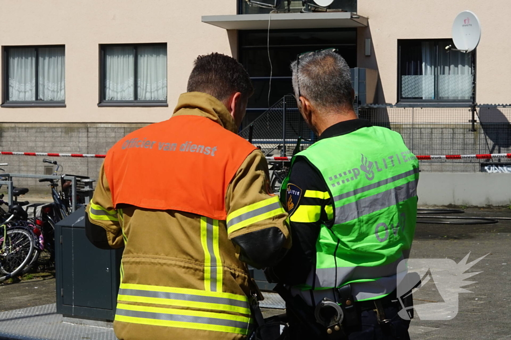 Uitslaande brand in keuken