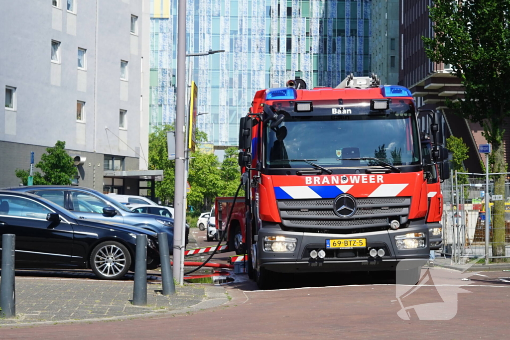 Uitslaande brand in keuken