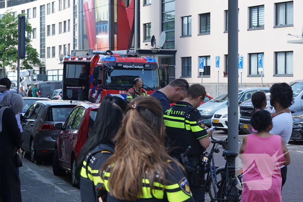 Uitslaande brand in keuken