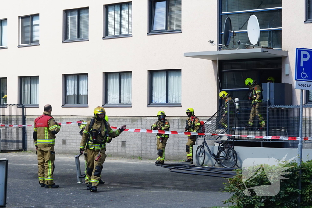 Uitslaande brand in keuken