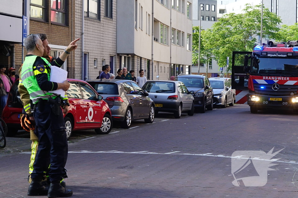 Uitslaande brand in keuken