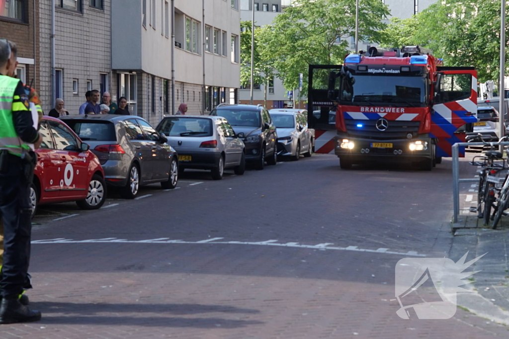 Uitslaande brand in keuken