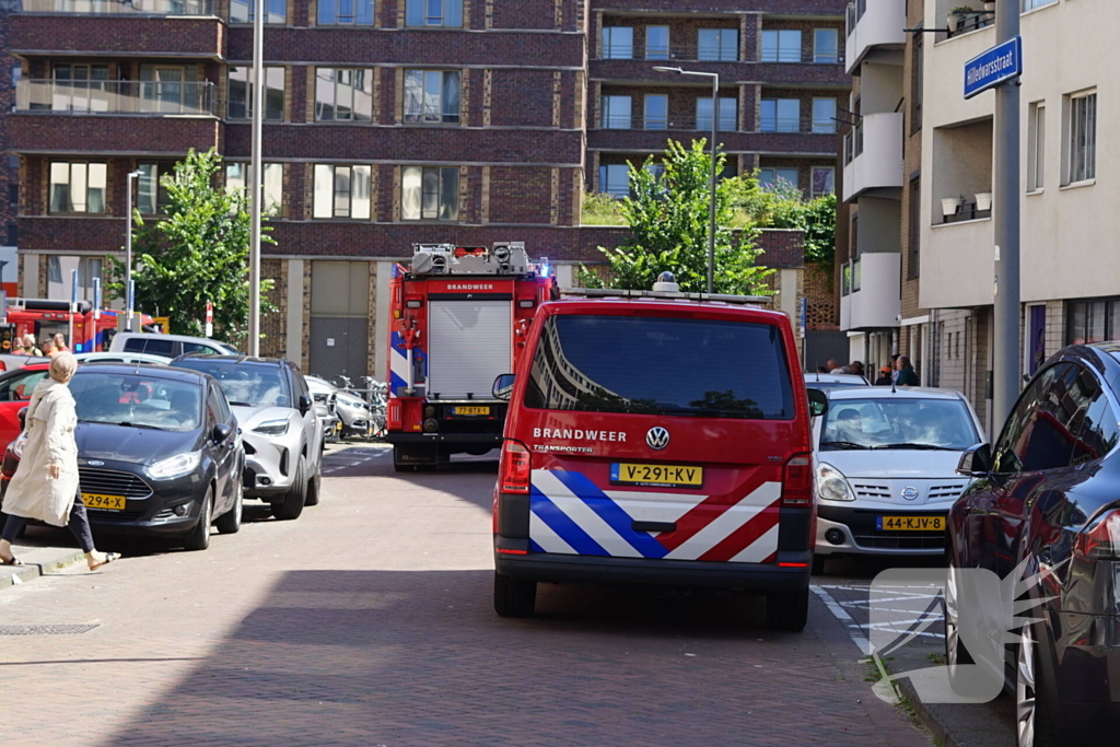 Uitslaande brand in keuken