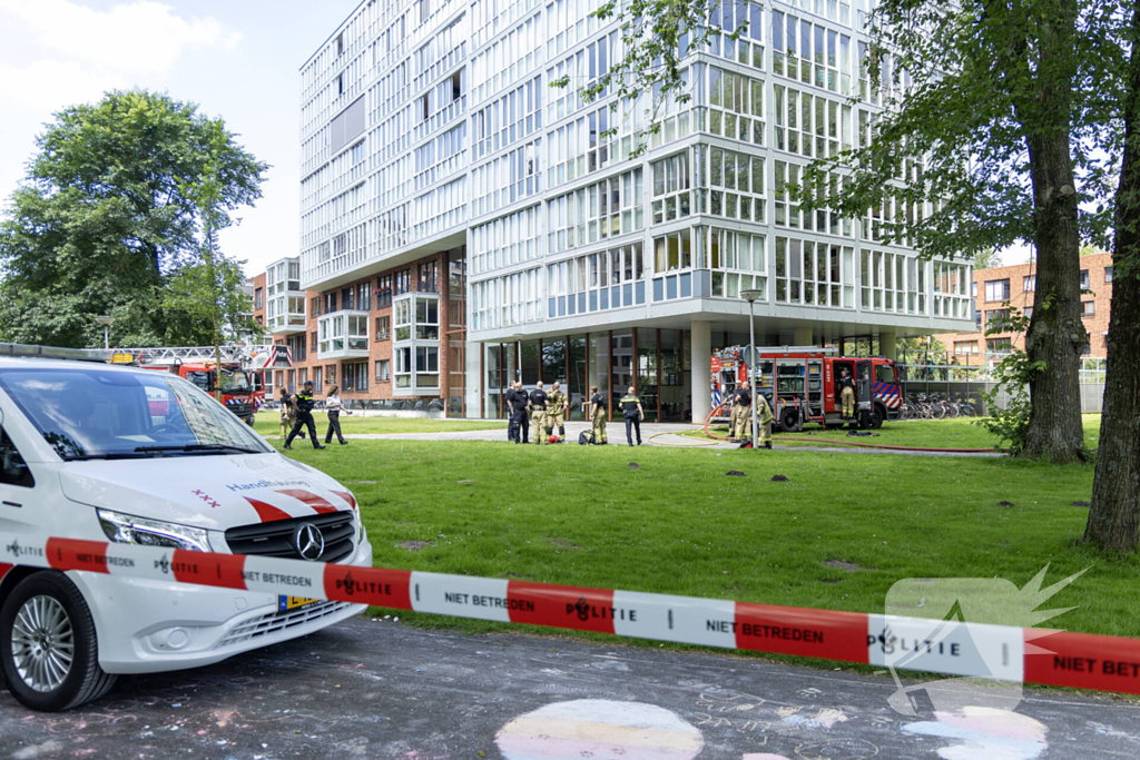 Slachtoffer bij brand in parkeergarage