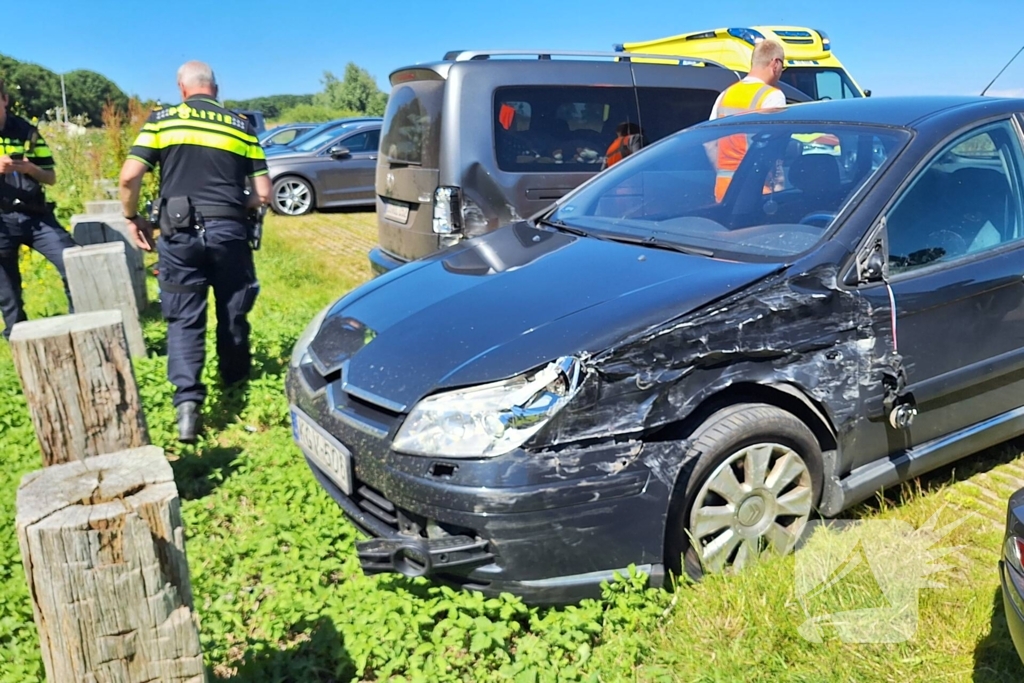 Fikse schade bij ongeval op snelweg