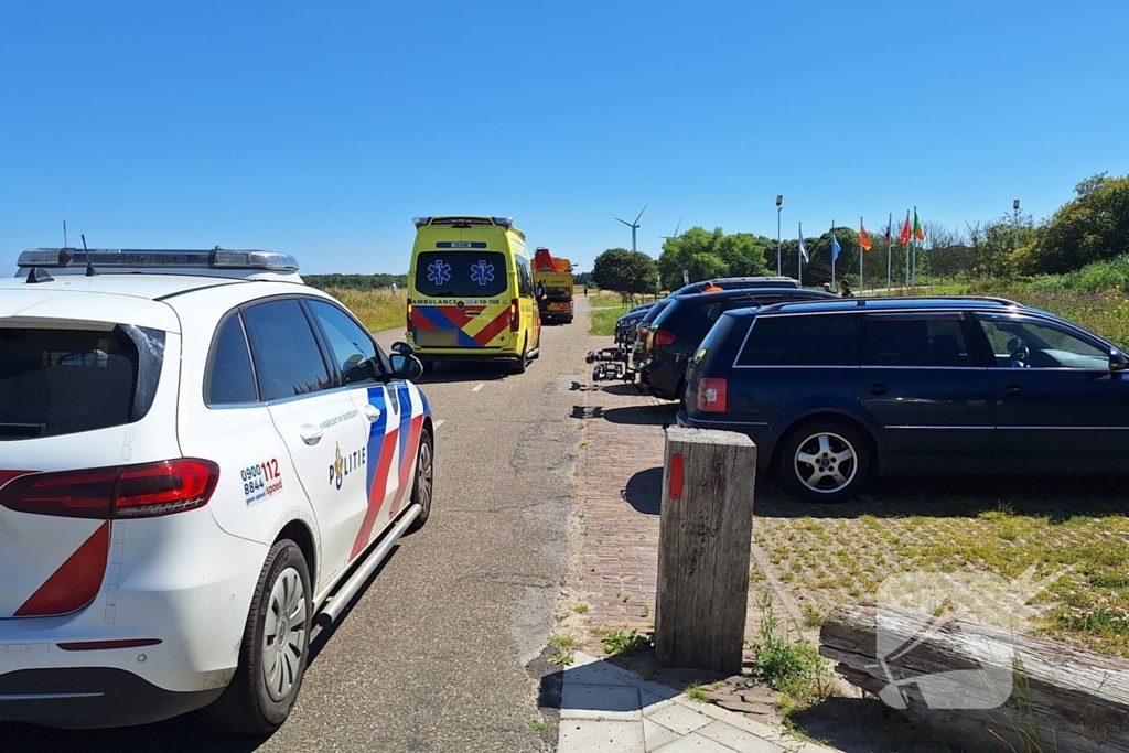 Fikse schade bij ongeval op snelweg