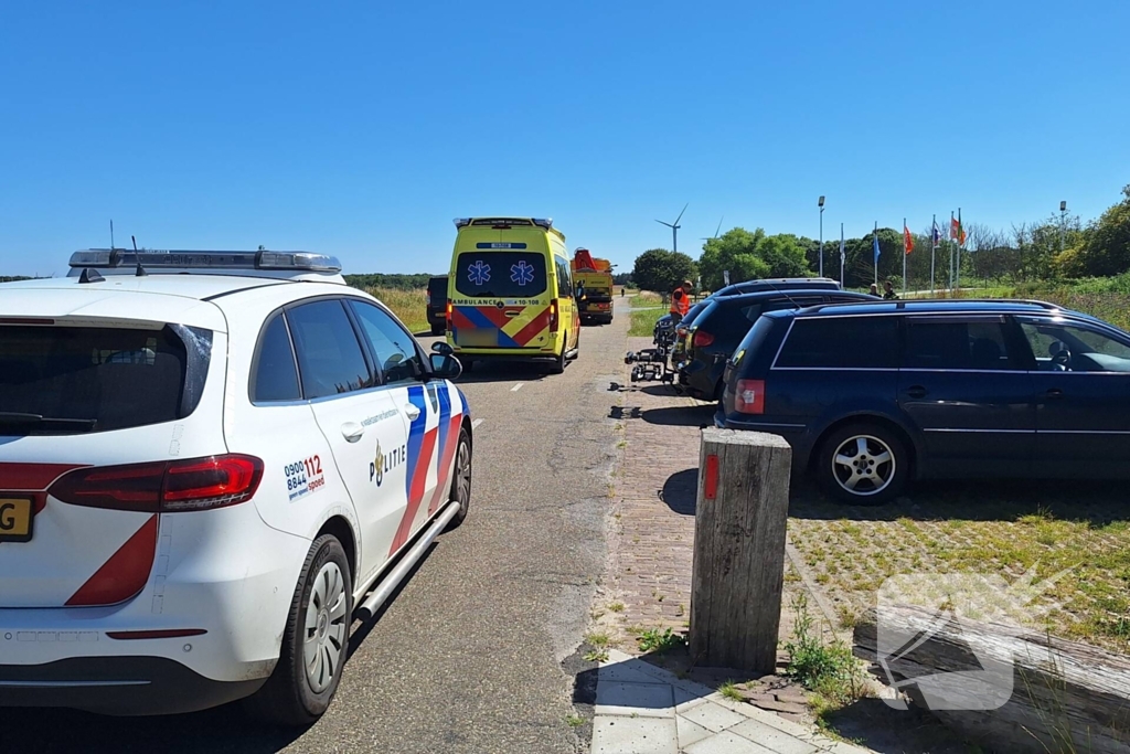 Fikse schade bij ongeval op snelweg