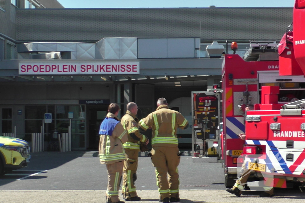 Rook in ziekenhuis na brand in transformator