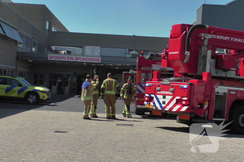 Rook in ziekenhuis na brand in transformator