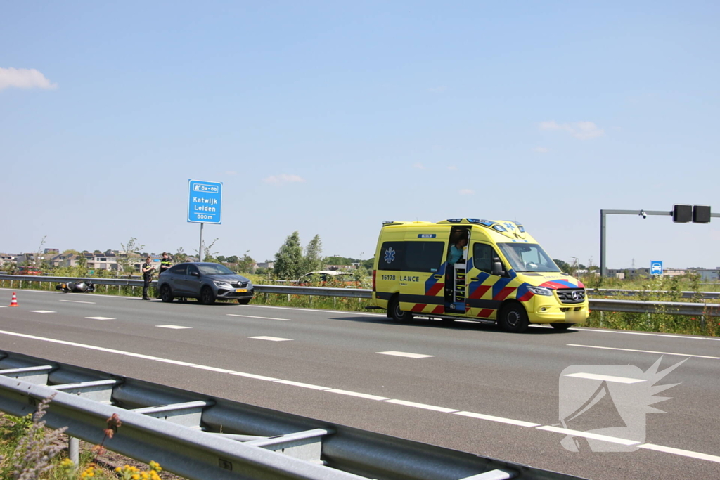 Motorrijder gewond bij ongeval met auto