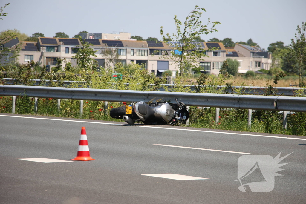 Motorrijder gewond bij ongeval met auto