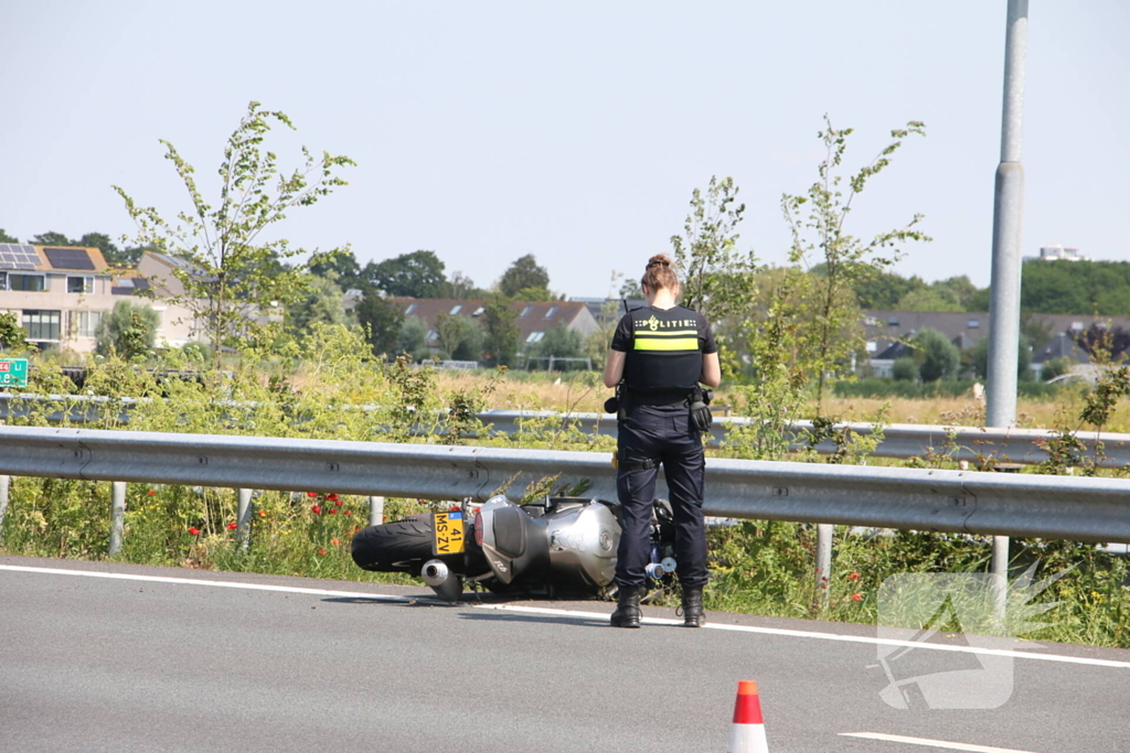 Motorrijder gewond bij ongeval met auto