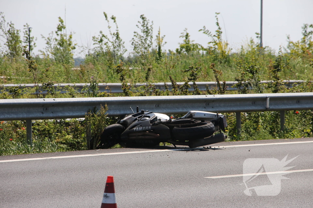 Motorrijder gewond bij ongeval met auto