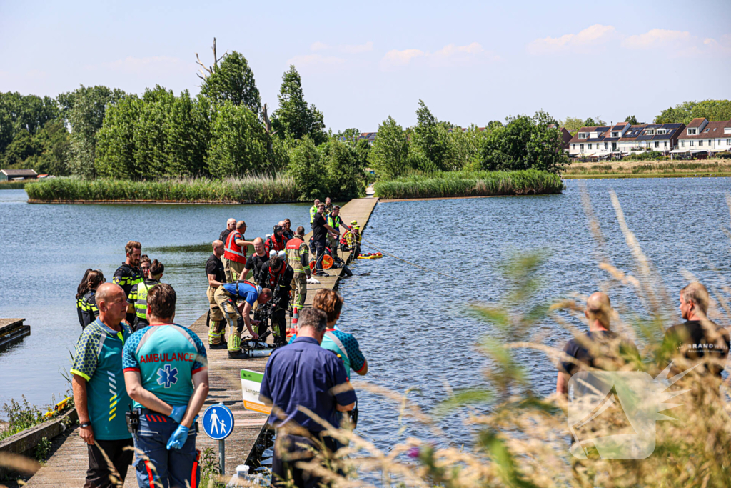 Grote zorgen over minderjarige die na uur uit water werd gehaald