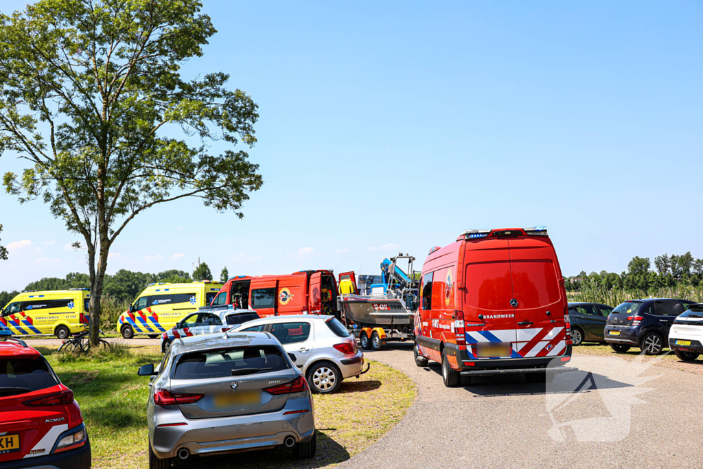 Grote zorgen over minderjarige die na uur uit water werd gehaald