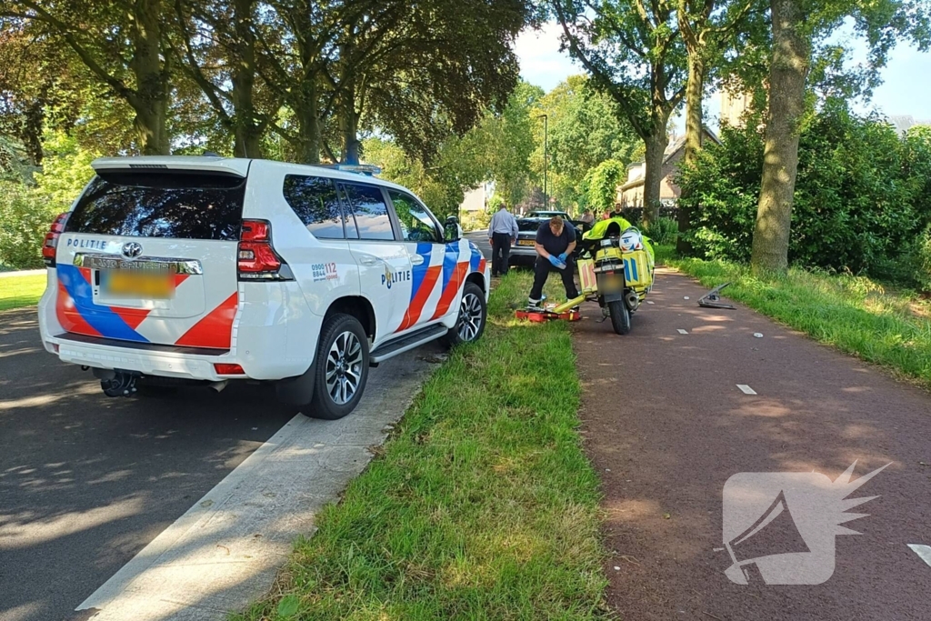 Veel schade bij eenzijdig ongeval