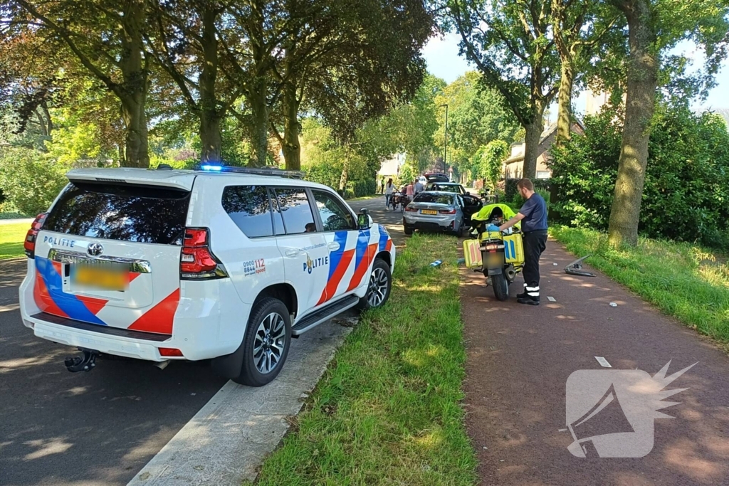 Veel schade bij eenzijdig ongeval