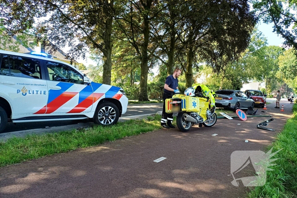 Veel schade bij eenzijdig ongeval