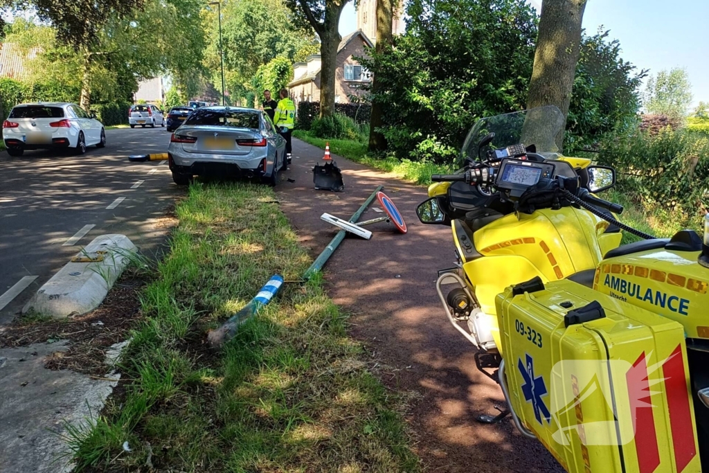 Veel schade bij eenzijdig ongeval