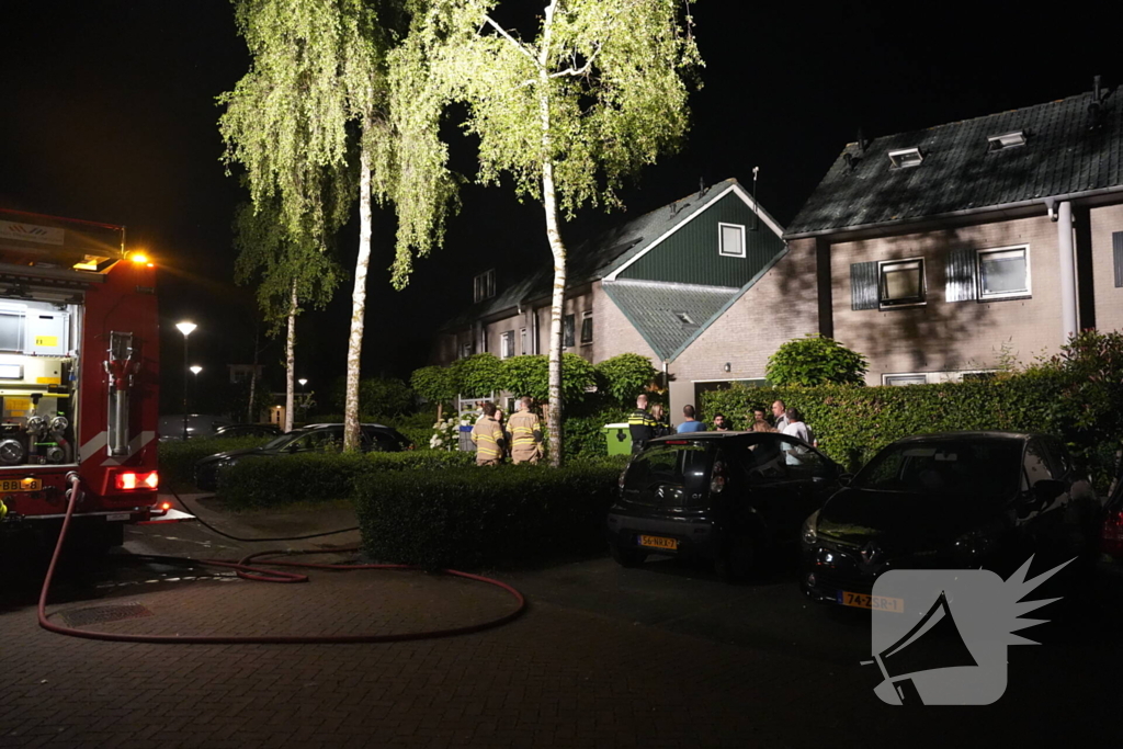 Nachtelijke brand in schuur naast woning