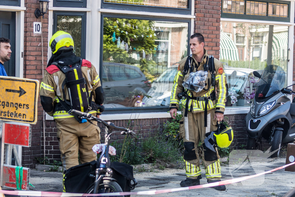 Opengedraaide gasfles zorgt voor gaslucht in woning