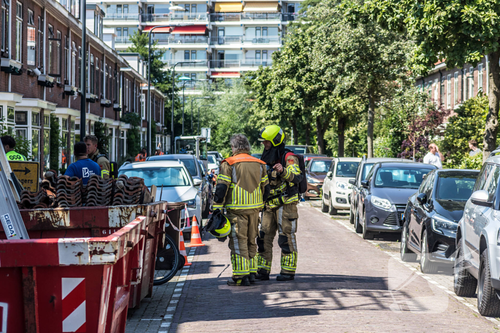 Opengedraaide gasfles zorgt voor gaslucht in woning