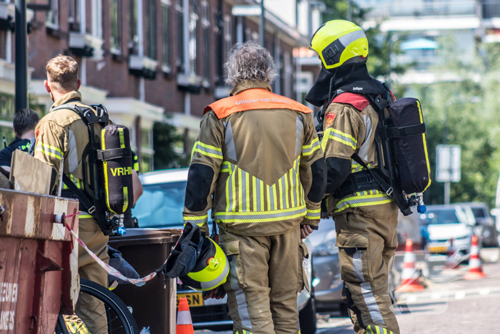 Opengedraaide gasfles zorgt voor gaslucht in woning