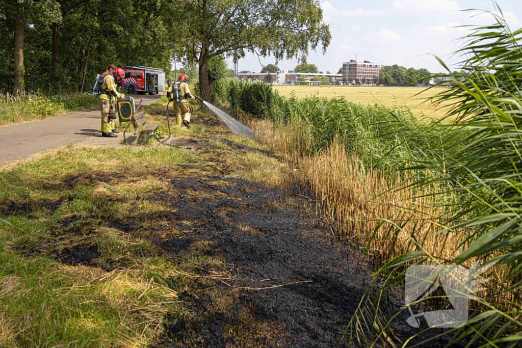 Verdachte brand: aansteker en deodorant gevonden