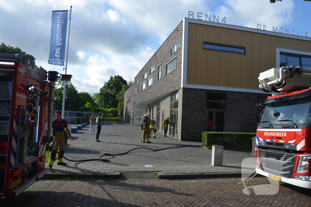 Brand bij Renn4 school