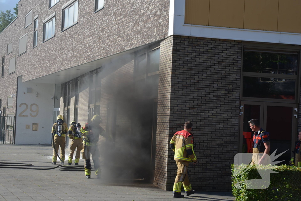 Brand bij Renn4 school