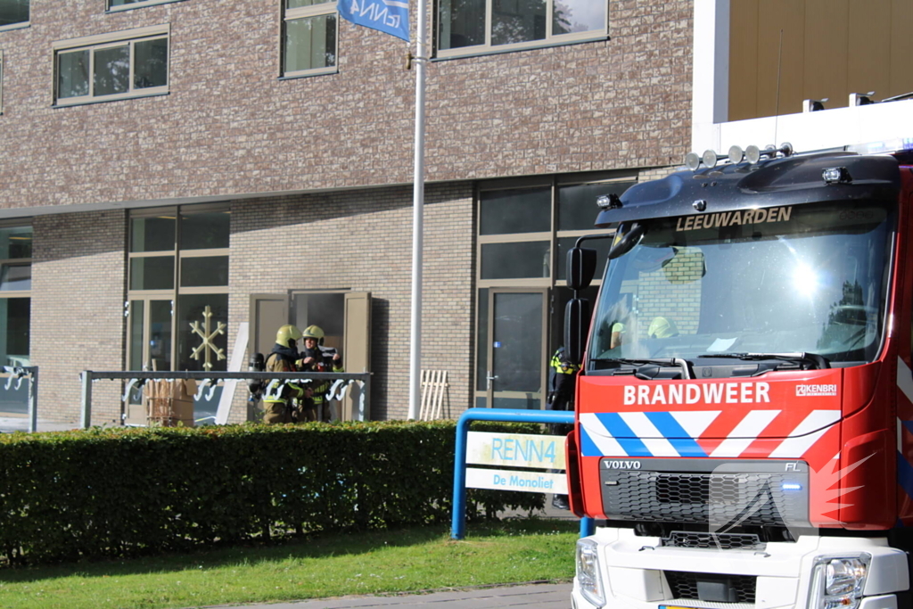 Brand bij Renn4 school