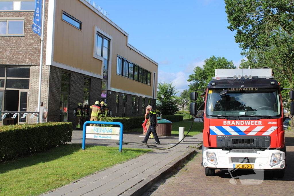 Brand bij Renn4 school