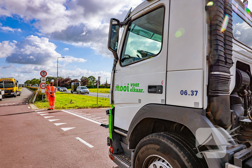 Flinke schade na uitwijkmanoeuvre