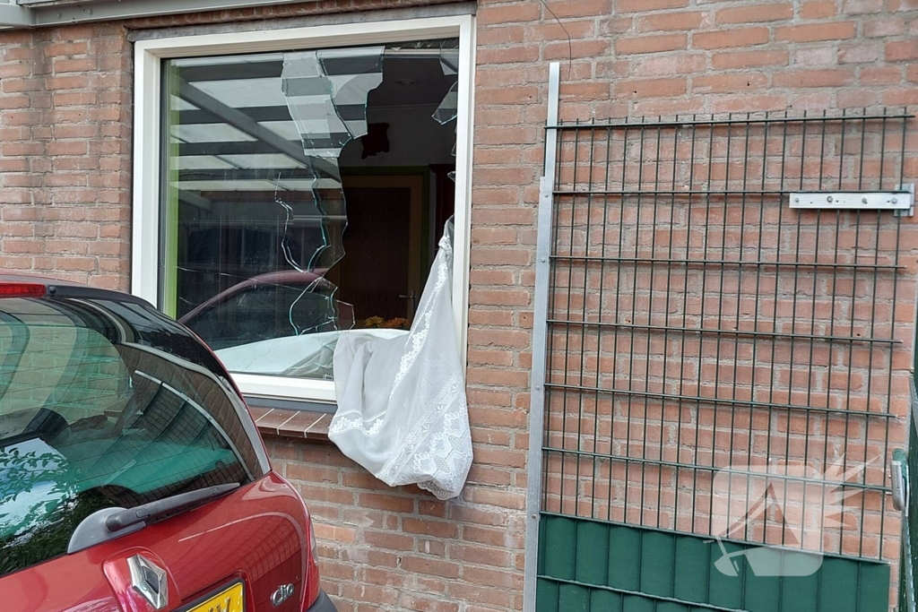 Brand in keuken van woning