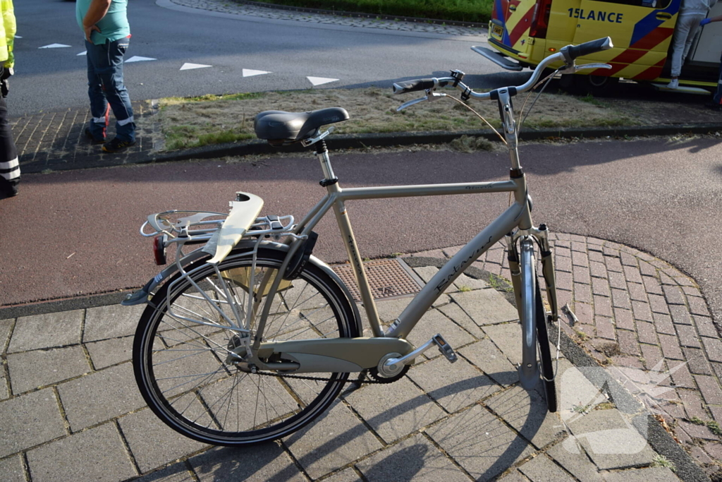 Botsing tussen fietser en auto