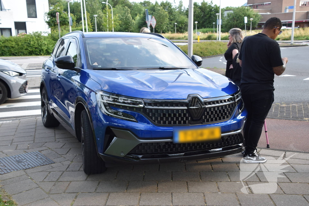 Botsing tussen fietser en auto