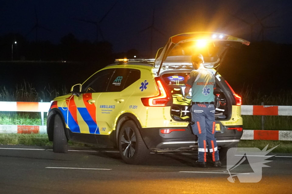 Botsing tussen twee auto's